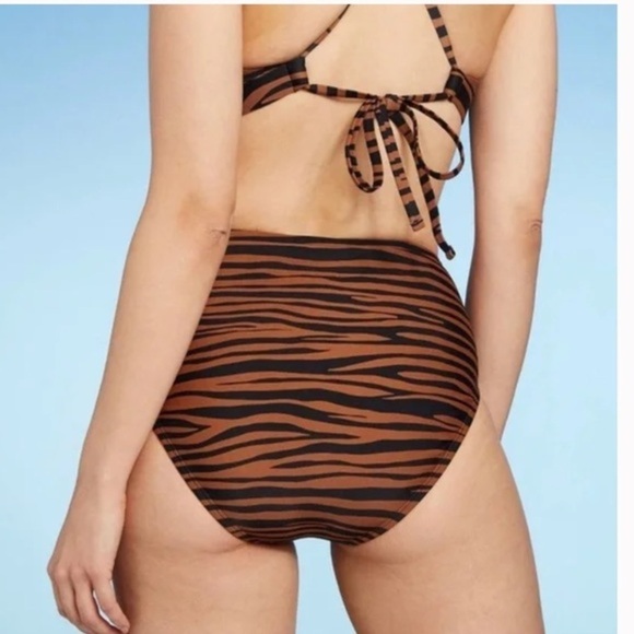 (M)- Kona Sol Women’s Medium Coverage High Waist Bikini Top/Bottom‎ - Picture 14 of 14